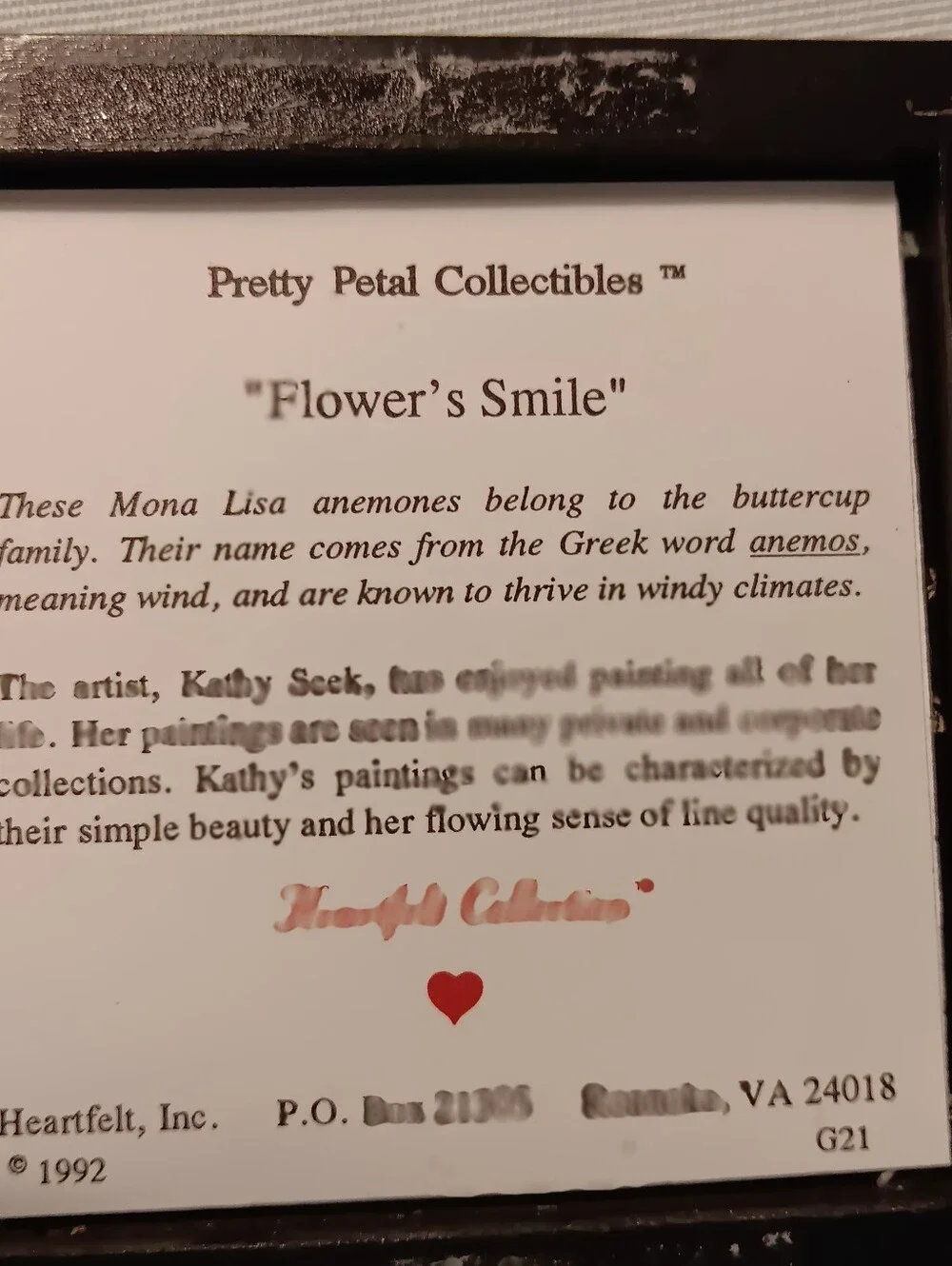 Pretty Petals pair mini